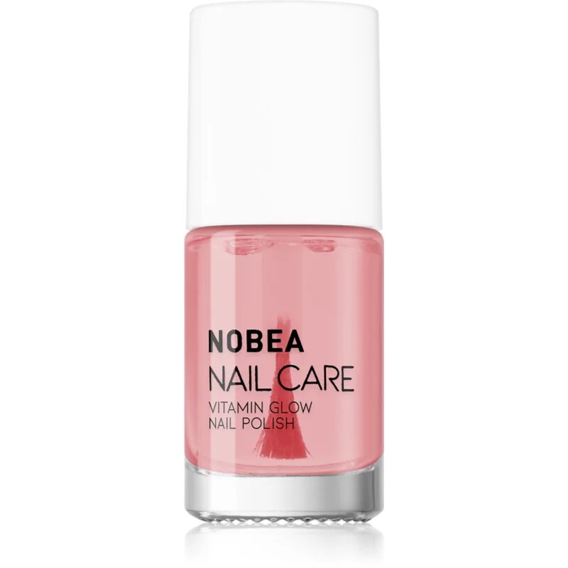 NOBEA Nail Care Vitamin Glow Nail Polish ápoló körömlakk 6 ml