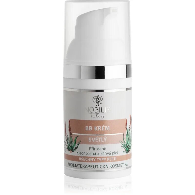 Nobilis Tilia BB Krém hidratáló hatású BB krém Aloe Vera tartalommal árnyalat Light 30 ml