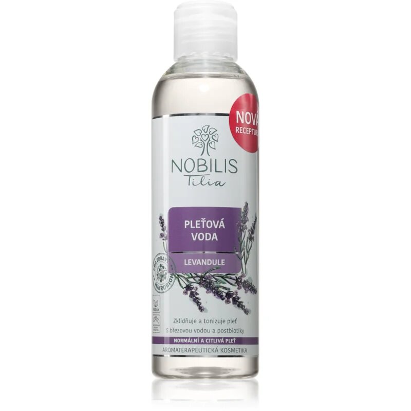 Nobilis Tilia Face Lotion Lavender levandulás víz nyugtató hatással 200 ml