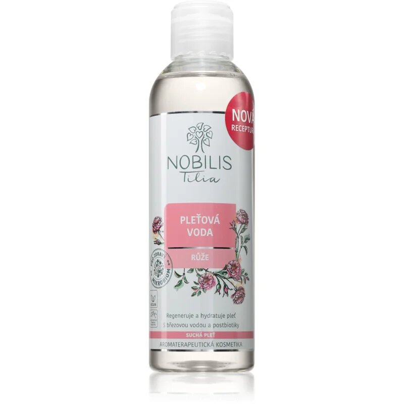 Nobilis Tilia Face Lotion Rose hidratáló víz arcra öregedés ellen 200 ml