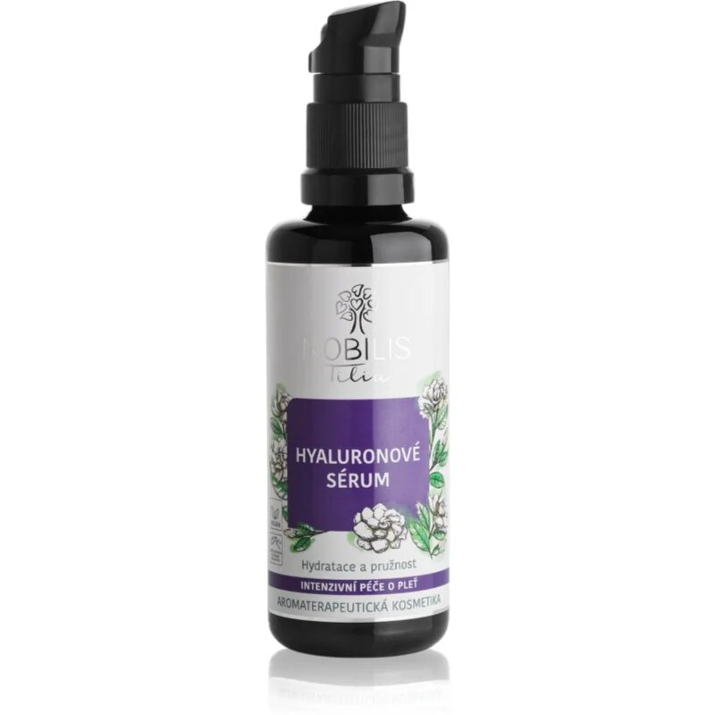 Nobilis Tilia Intenzivní péče hyaluron szérum hidratáló hatással 50 ml