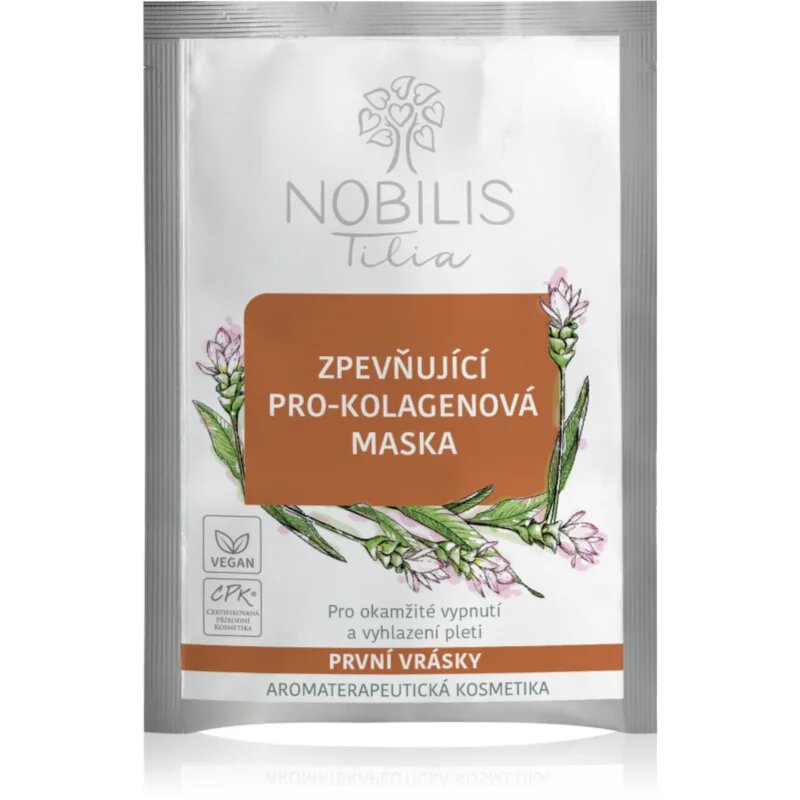 Nobilis Tilia Intenzivní péče maszk a fiatalos kinézetért 25 g