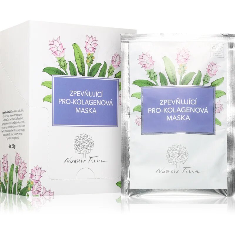Nobilis Tilia Intenzivní péče maszk a fiatalos kinézetért 6x25 g
