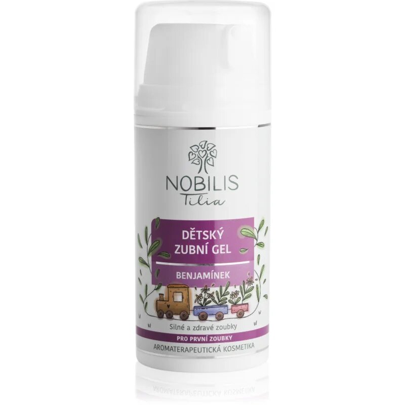 Nobilis Tilia Kids' Care Benjamínek fogkrém gél gyerekeknek körömvirággal 100 ml
