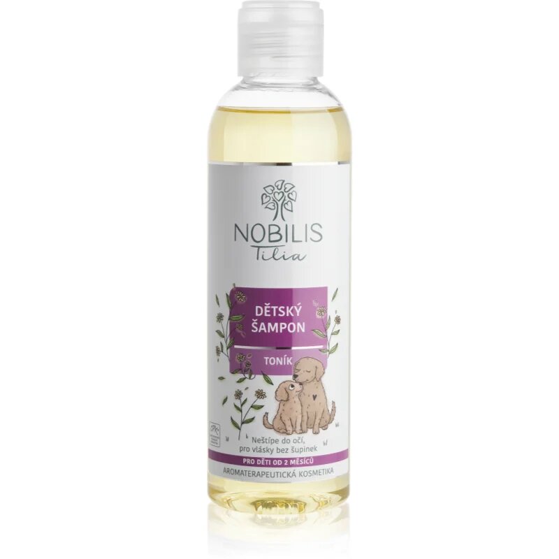 Nobilis Tilia Kids' Care Toník finom állagú tisztító sampon 200 ml