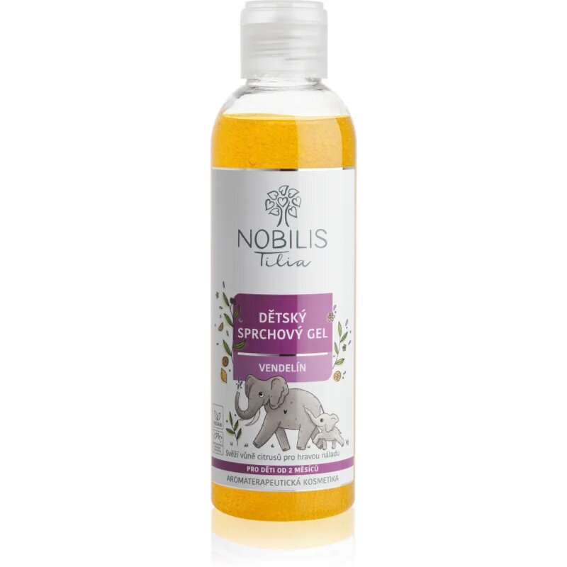 Nobilis Tilia Kids' Care Vendelín tápláló tusoló gél 200 ml