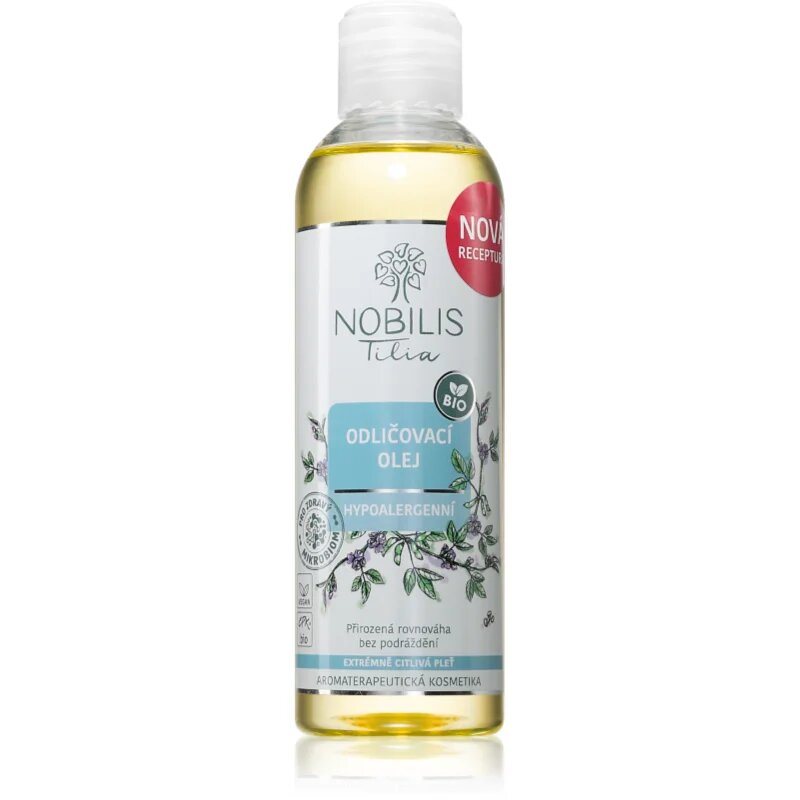 Nobilis Tilia Odličovací Olej Hypoalergenní sminklemosó olaj 200 ml