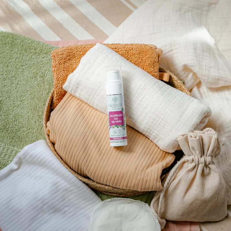 Nobilis Tilia Pregnancy & Maternity nyugtató gél gátmasszázshoz 15 ml