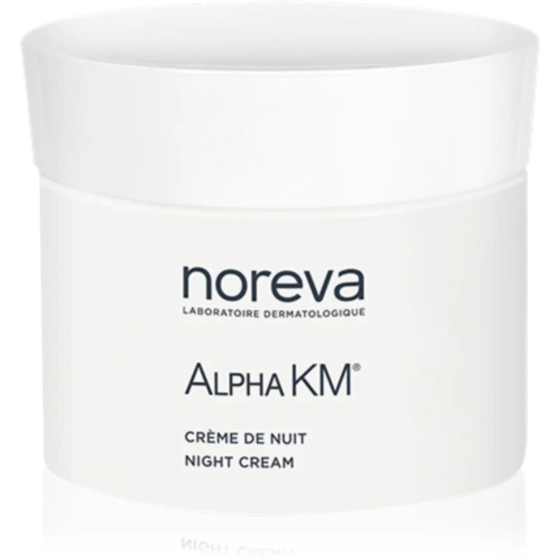 Noreva Alpha KM Night Cream hidratáló éjszakai krém a ráncok ellen 50 ml