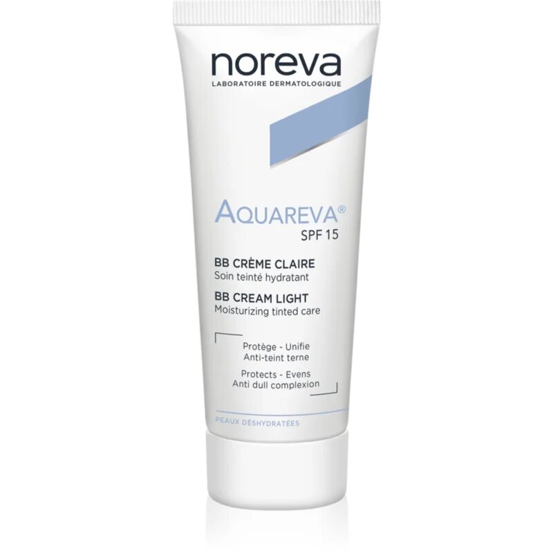 Noreva Aquareva BB Cream hidratáló BB krém SPF 15 Light 40 ml