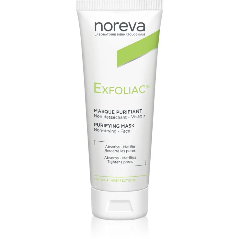 Noreva Exfoliac Purifying Mask tisztító maszk a problémás bőrre 50 ml
