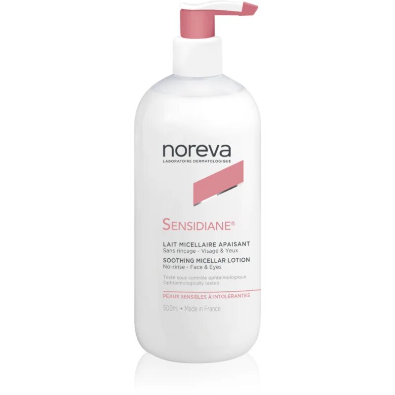 Noreva Sensidiane Soothing Micellar Lotion festéklemosó micellás gél 500 ml