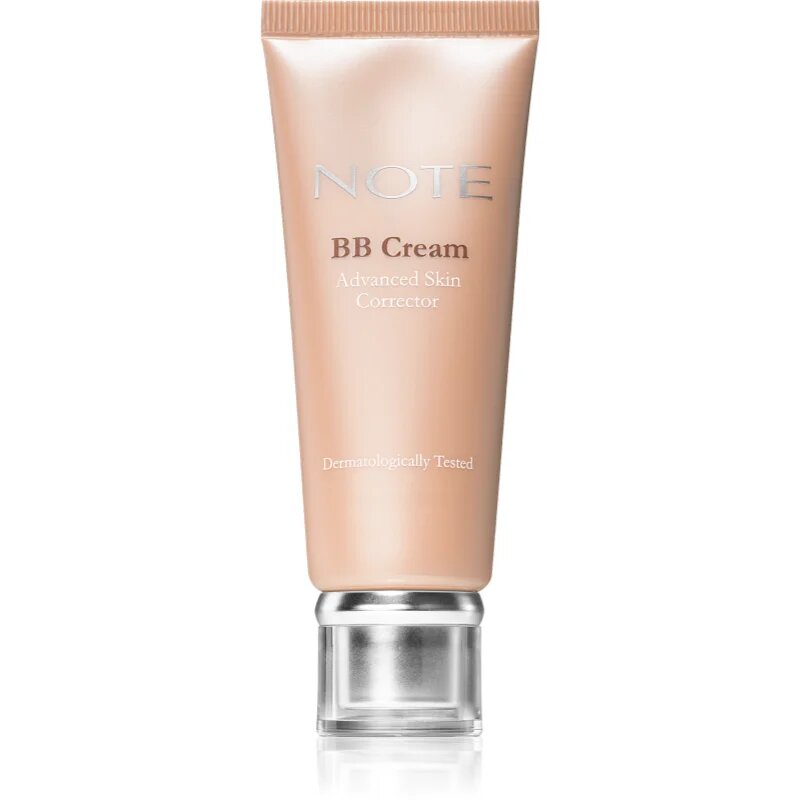 Note Cosmetique BB Advanced Skin Corrector hidratáló hatású BB krém SPF 15 árnyalat 200 Soft Ivory 30 ml