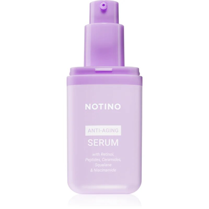 Notino Anti-Aging Serum with Retinol Peptides Ceramides Squalane & Niacinamide ránctalanító szérum retinollal 30 ml