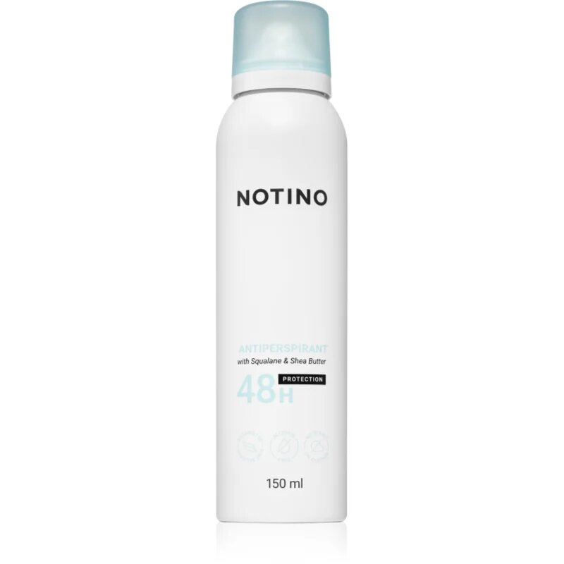 Notino Antiperspirant 48h with Squalane & Shea Butter izzadásgátló spray hölgyeknek 150 ml