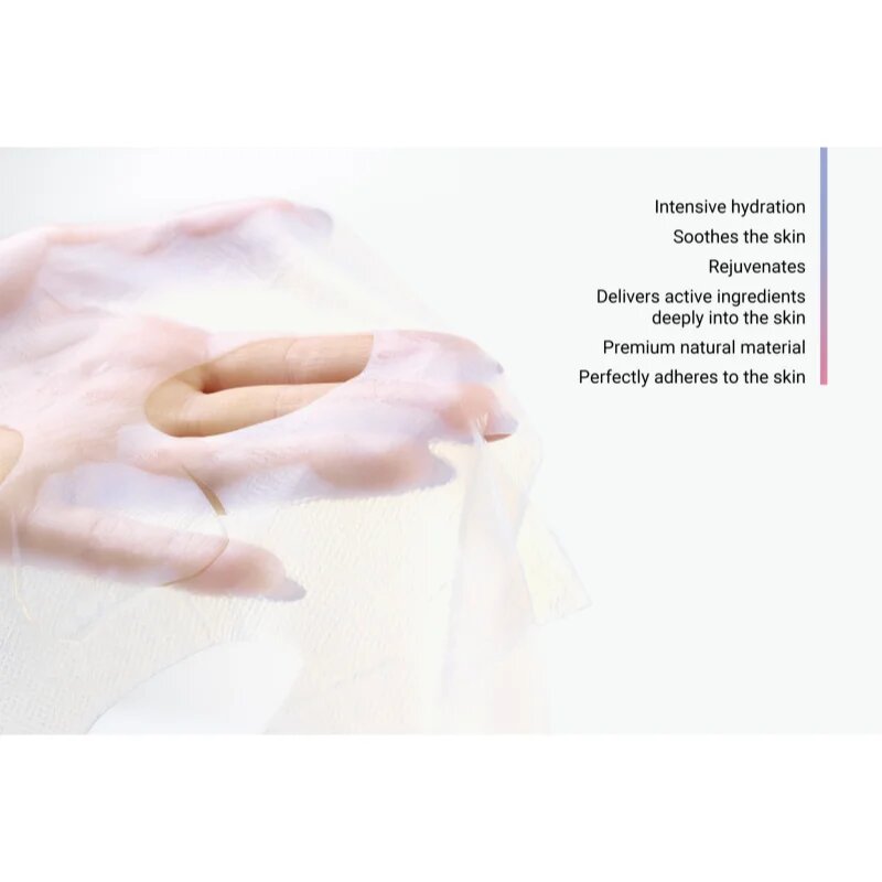 Notino Brightening Bio-Cellulose Face Mask with Vitamin C fehérítő gézmaszk 25 g