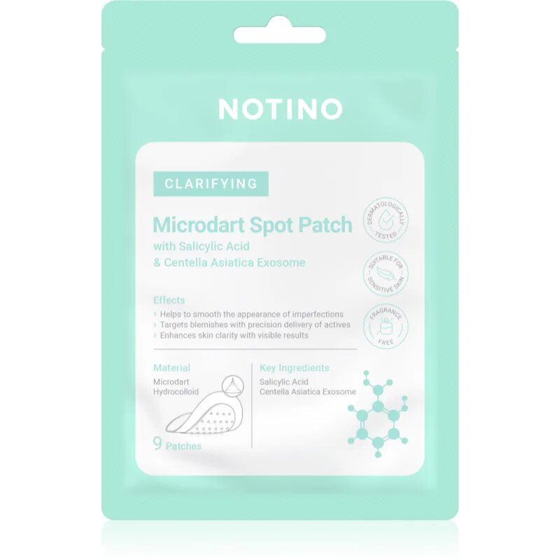 Notino Clarifying Microdart Spot Patch tapasz problémás bőrre pattanások ellen 9 db