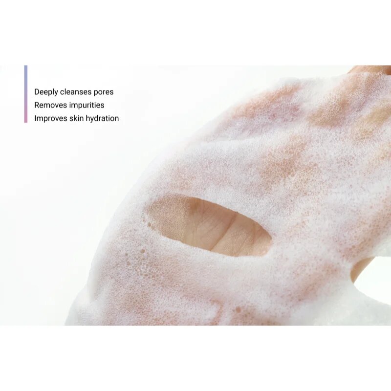 Notino Cleansing Bubble Face Mask with Allantoin tisztító maszk az arcra 20 g