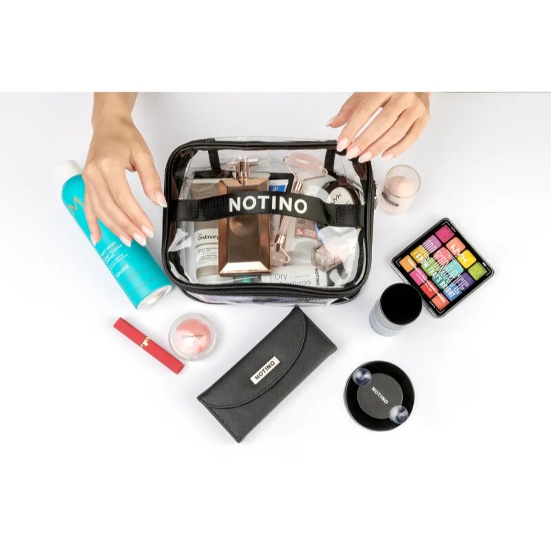 Notino Cosmetic Bags Clear Make-Up Artist Bag kozmetikai táska átlátszó 1 db
