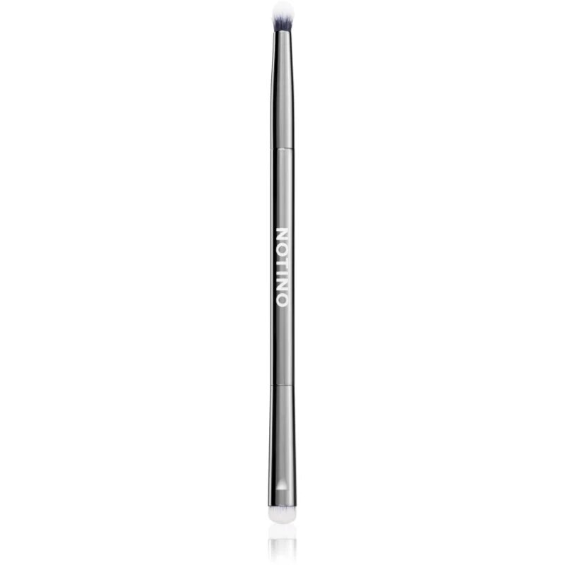 Notino Dual-End Detail Eye Brush 502 ecset az alap szemhéjfestékekre kétoldalas 1 db