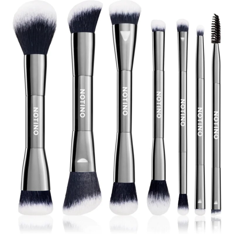 Notino Dual-End Make-Up Brush Set ecset szett 7 db