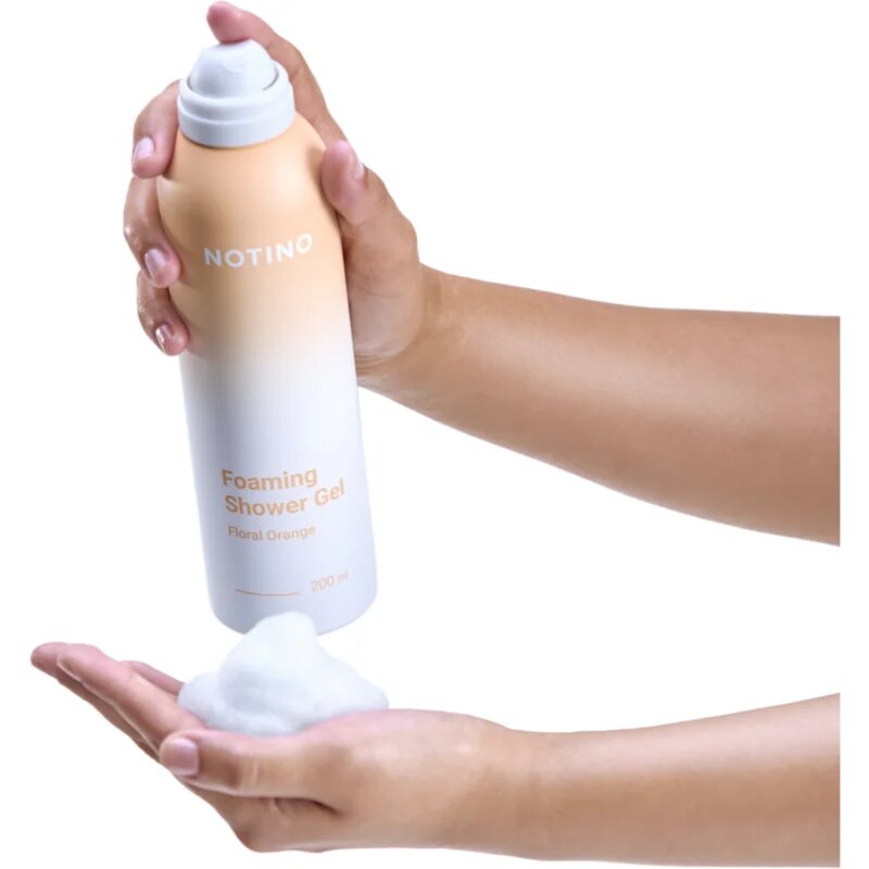 Notino Foaming Shower Gel Floral Orange tusoló hab 200 ml