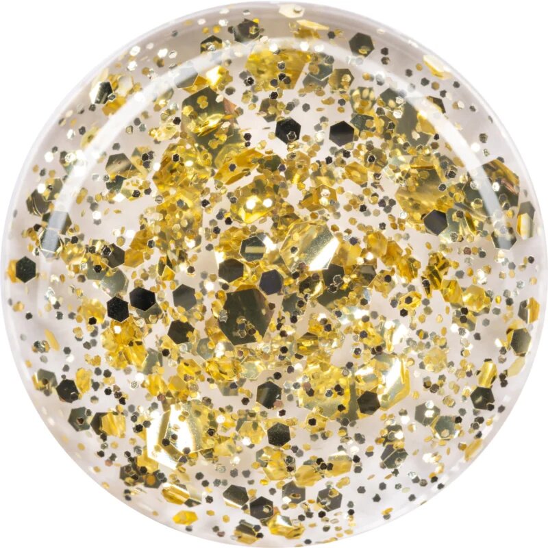 Notino Glitter Topper fedő körömlakk csillámporral 10 ml