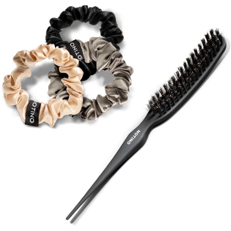 Notino Hair Collection Brush for hair volume with boar bristles hajkefe vaddisznó sörtékkel 1 db