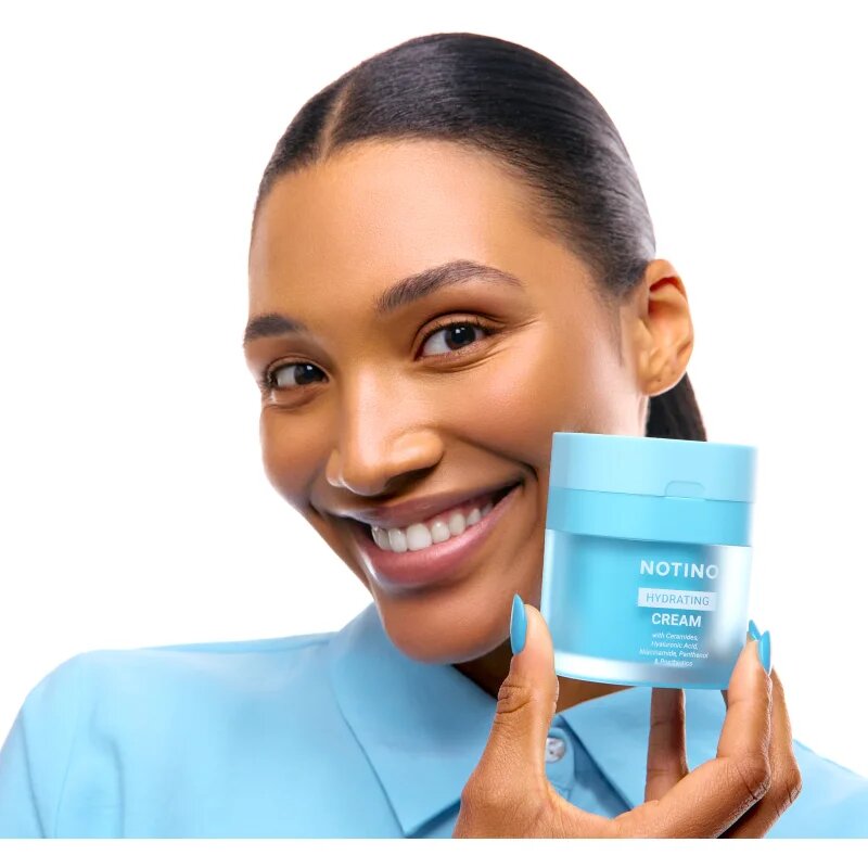 Notino Hydrating Cream with Ceramides Hyaluronic Acid Niacinamide Panthenol & Postbiotics hidratáló krém ceramiddal 50 ml