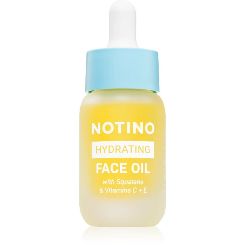 Notino Hydrating Face Oil with Squalane & Vitamins C + E világosító olaj C vitamin 15 ml