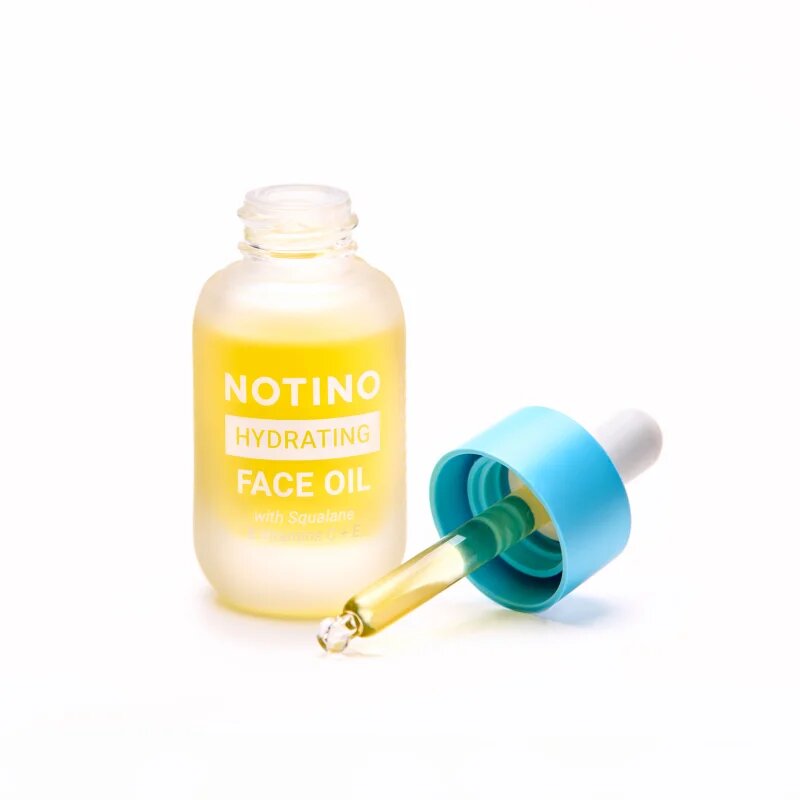 Notino Hydrating Face Oil with Squalane & Vitamins C + E világosító olaj C vitamin 15 ml
