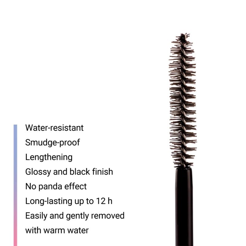 Notino Lifeproof Tubing Mascara dúsító és hosszabbító szempillaspirál 01 Black 10.2 ml