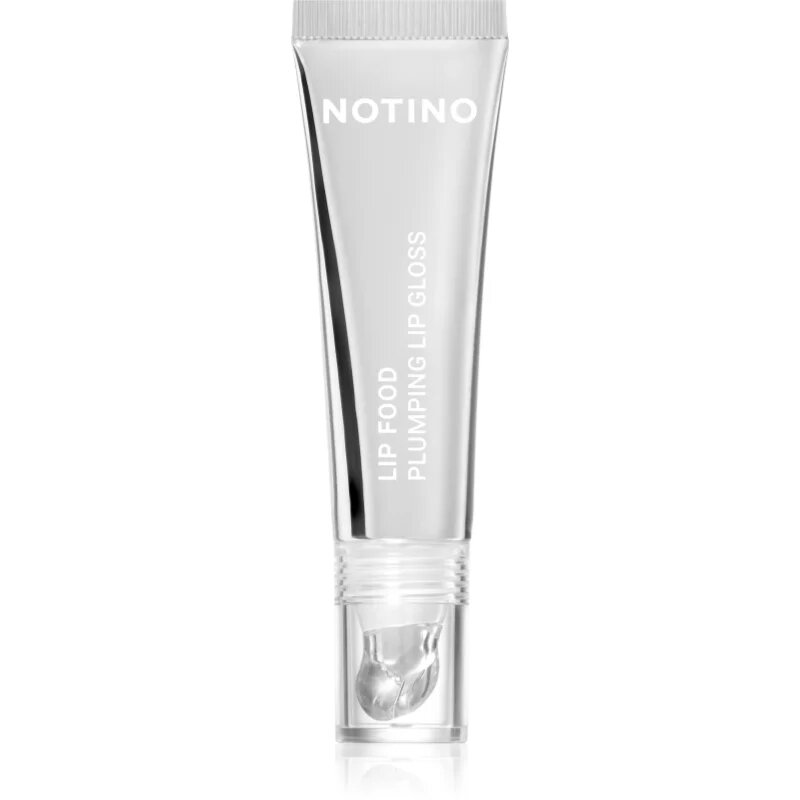 Notino Lip Food Plumping Lip Gloss tápláló szájfény nagyobbító hatás 00 Clear 10 ml