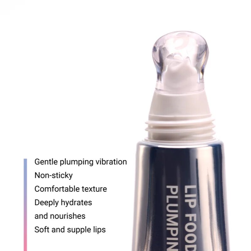 Notino Lip Food Plumping Lip Gloss tápláló szájfény nagyobbító hatás 00 Clear 10 ml