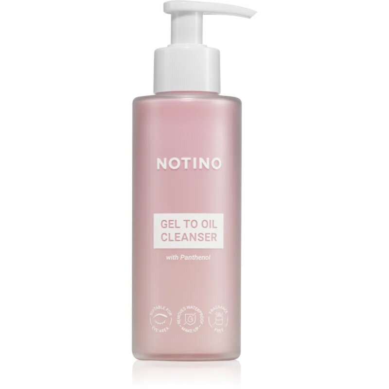 Notino Make-up Removing Gel to Oil Cleanser with Panthenol sminklemosó tisztító gél 190 ml