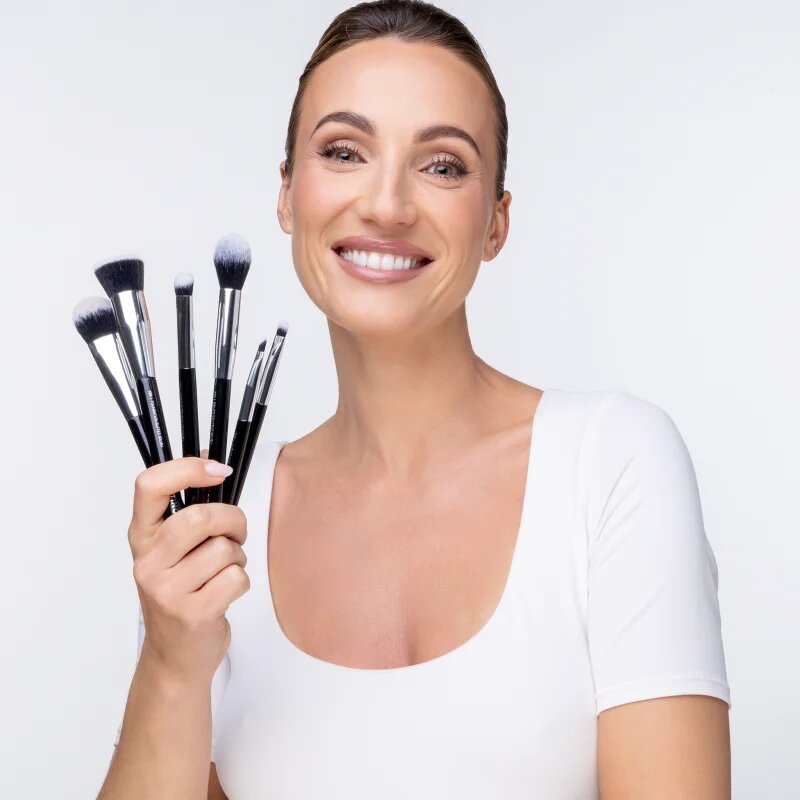 Notino Makeup Brushes Professional Foundation Buffer Make-Up Brush 124 make – up ecset 1 db