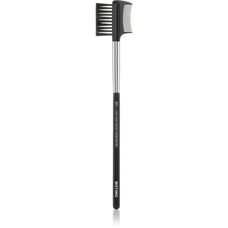 Notino Makeup Brushes Professional Lash And Brow Comb Make-Up Brush 271 szempilla és szemöldök ecset 1 db
