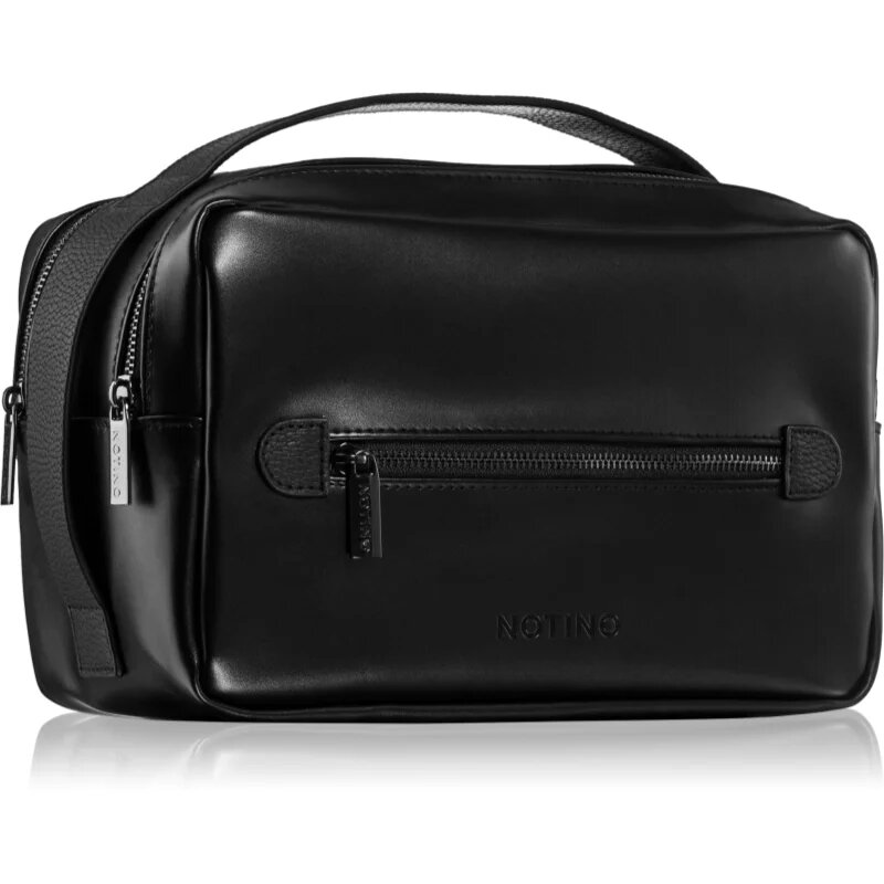 Notino Men Collection Cosmetic Pouch Men Black Large nagyméretű férfi kozmetikai táska 1 db