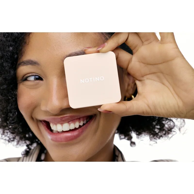 Notino Mirrors Magnifying Compact Mirror kozmetikai tükör Beige 1 db