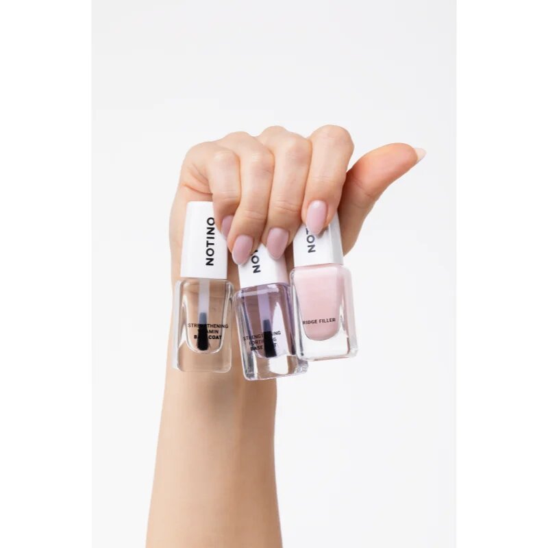 Notino Nail Care Dual base & Top coat bázis- és fedőlakk 10 ml