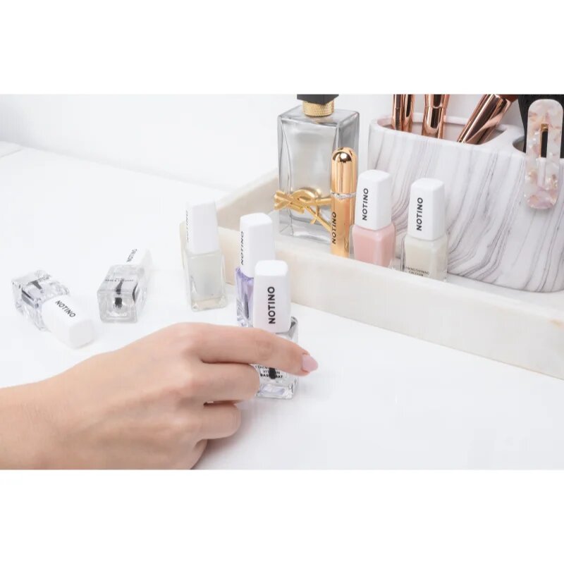 Notino Nail Care Dual base & Top coat bázis- és fedőlakk 10 ml
