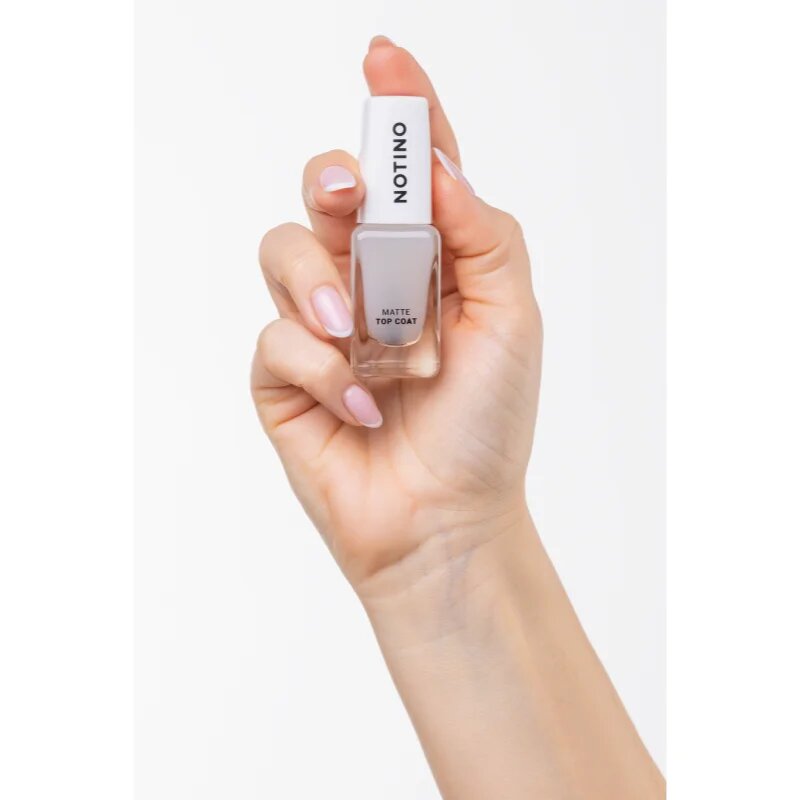 Notino Nail Care Matte Top Coat fedő körömlakk 10 ml