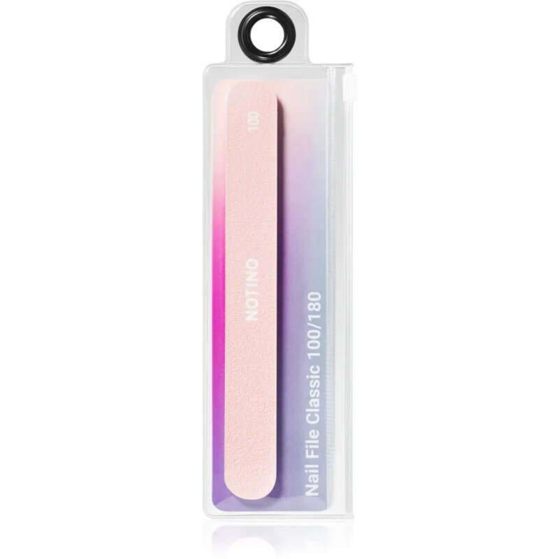 Notino Nail Tools Nail File Classic Klasszikus körömreszelő két különböző érdeséggel Classic 100/180 1 db