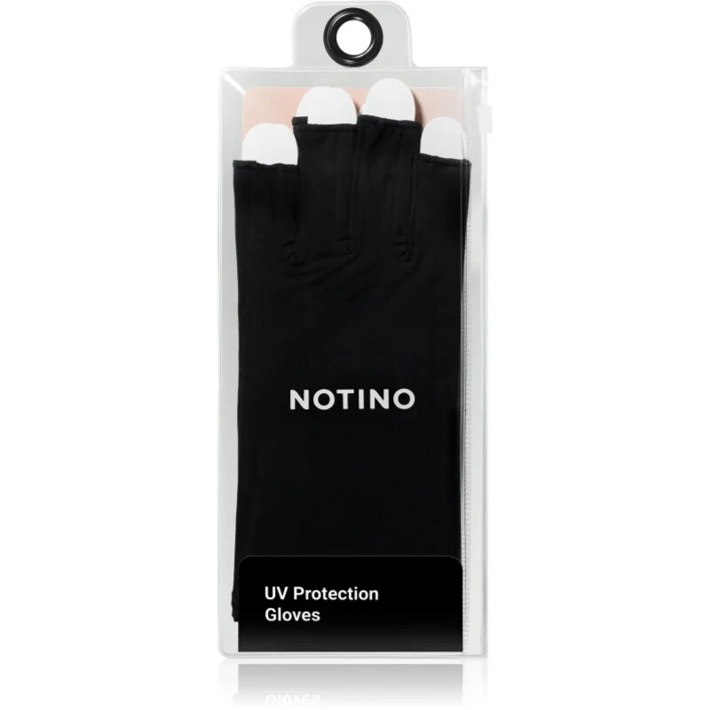 Notino Nail Tools UV Protection Gloves UV-védőkesztyű Black 1 db
