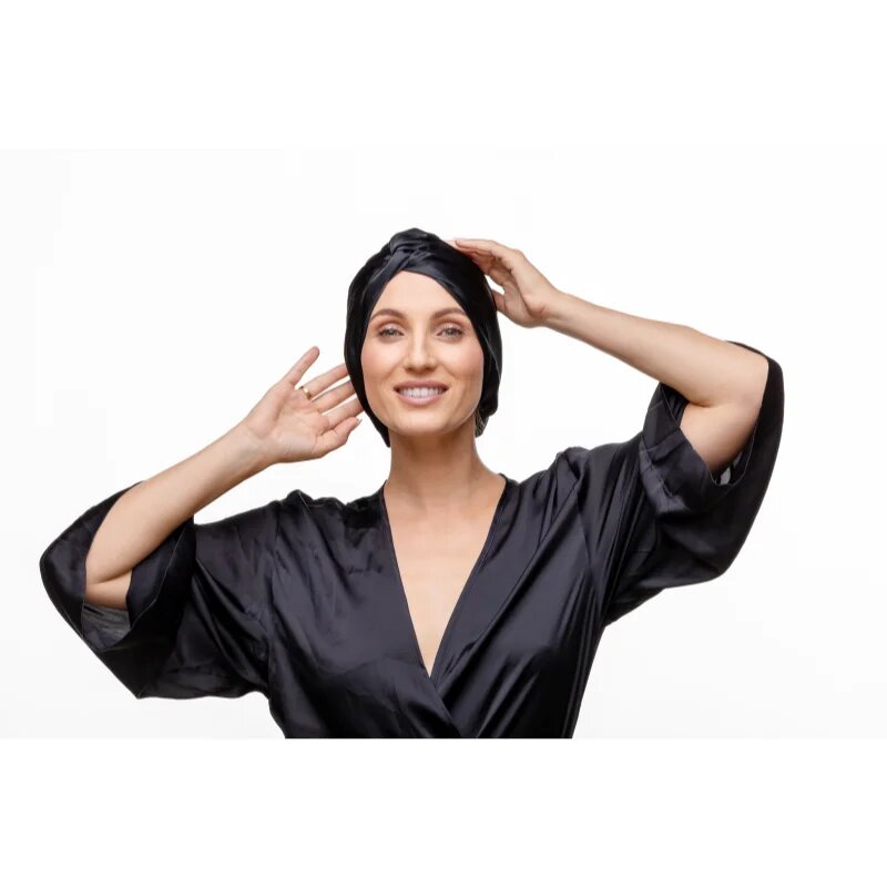 Notino Silk Collection Hair wrap selyem hajturbán Pink 1 db