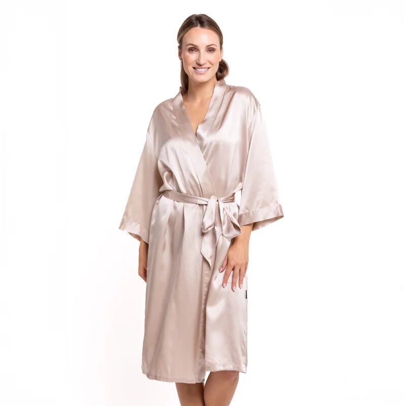 Notino Silk Collection Silk Bathrobe selyemköntös 1 db