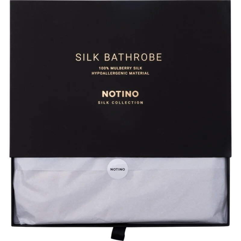 Notino Silk Collection Silk Bathrobe selyemköntös 1 db