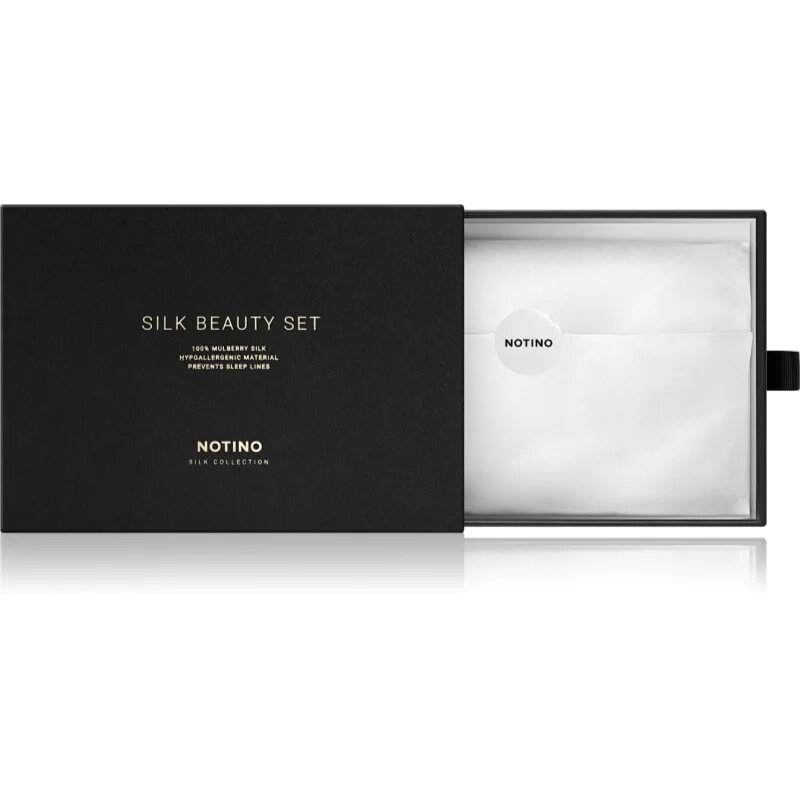 Notino Silk Collection Sleeping mask & Scrunchies Set ajándékszett árnyalat