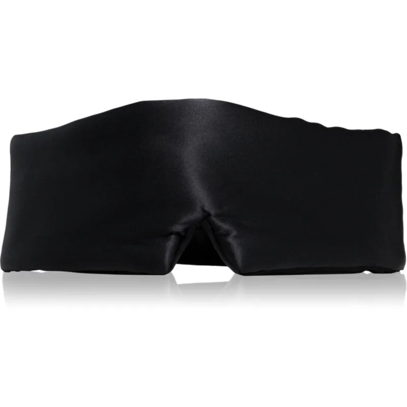 Notino Silk Collection Travel Sleeping Mask Black selyem utazó maszk Black 1 db