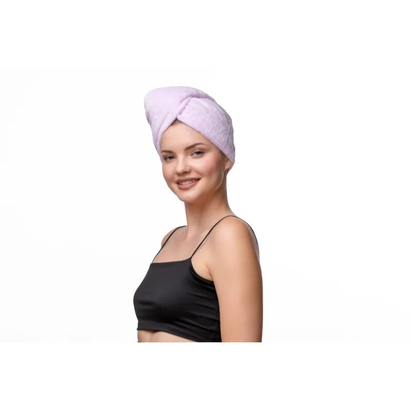 Notino Spa Collection Hair Towel törölköző hajra Lilac 1 db